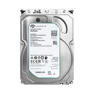 希捷酷鹰8TB 机械硬盘ST8000VX009/010 监控安防录像机 CMR垂直盘