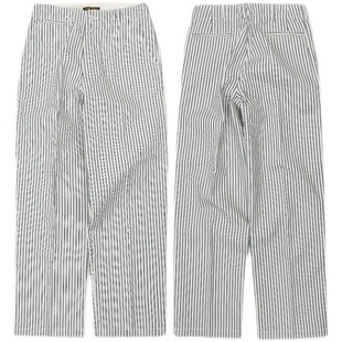 Ranger Vintage 新疆棉 复古Chino高腰宽松条纹美式军官裤牛仔裤