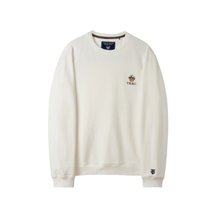 TeenieWeenie小熊男装基础舒适休闲学院风圆领新款上衣长袖卫衣