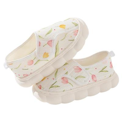 月子鞋秋冬季包跟软底透气孕妇鞋