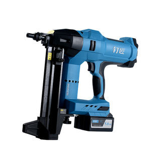 钉匠电动瓦斯枪锂电打钉枪电动钢钉枪不用瓦斯气塑排钉枪门窗固定