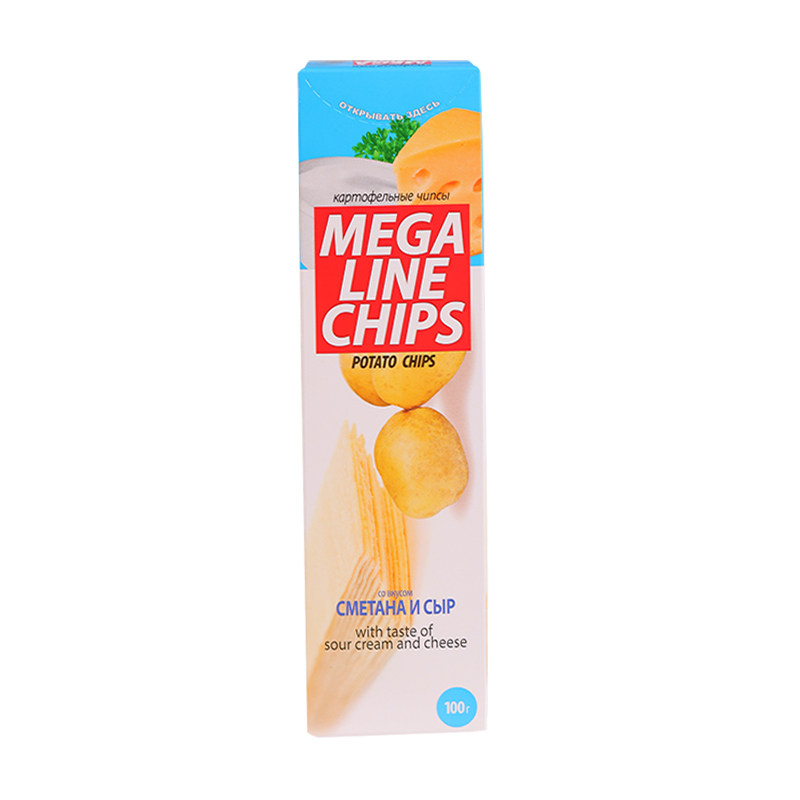 俄罗斯格尺长条100g非油炸薯片