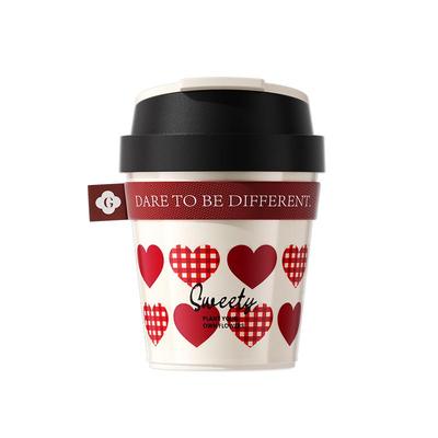 GOOM新款爱心小巧便携保温咖啡杯