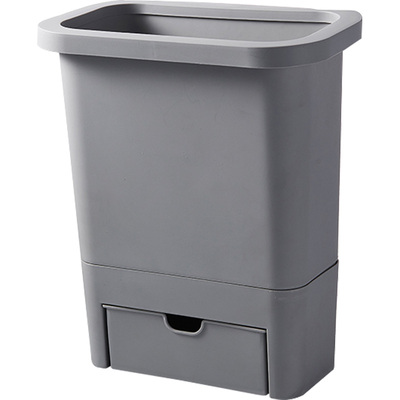 厨房神器壁挂式垃圾桶置物架