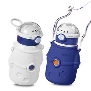 儿童保温杯小学生水杯上学专用男孩宝宝水壶女童2026新款吸管杯子