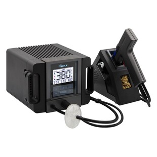 原装QUICK快克TV2电动吸锡枪 201B防静电吸锡泵 真空吸锡器 200W