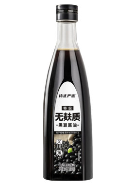 黑豆酿造酱油580g|375人收藏