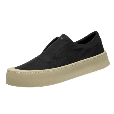 懒人套脚布鞋一脚蹬韩版乐福鞋