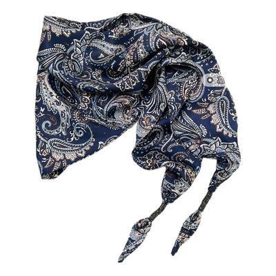 复古腰果花丝巾女系腰三角巾腰带牛仔裤腰间配饰旅游百搭方巾屁帘