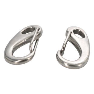 304不锈钢蛋形弹簧扣龙虾钩蛋型卸扣潜水扣快挂蛋钩M30M50M70M100