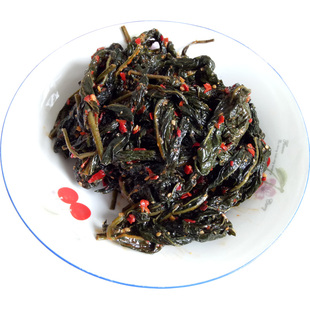 延边朝鲜族泡菜苏子叶咸菜韩食府韩式腌紫苏叶小菜下饭菜