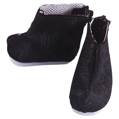 20厘米皮鞋娃衣帆布鞋棉花娃娃古风靴配件白色运动鞋小白鞋休闲鞋