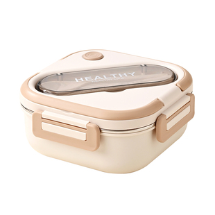 不锈钢保温饭盒上班族食堂打饭专用分格便当初中生小学生餐盒套装