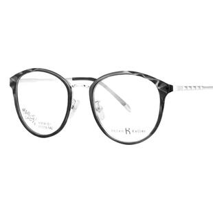 海伦凯勒素颜新款可配近视眼镜女情侣斯文眼镜框复古圆框潮H9181