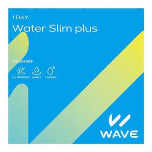 WAVE日抛Water Slim 60片含水量高进口一次性近视透明隐形眼镜片
