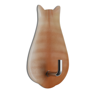 [空之喵喵]门后挂钩强力粘胶不锈钢无痕粘钩免打孔挂衣钩墙壁壁挂