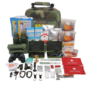 欣达灾害求生装备户外应急生存野营探险便携多功能组合工具包全套