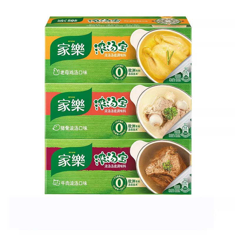 家乐浓汤宝老母鸡高汤骨汤汤料包家用猪骨牛肉汤底商用旗舰店同款
