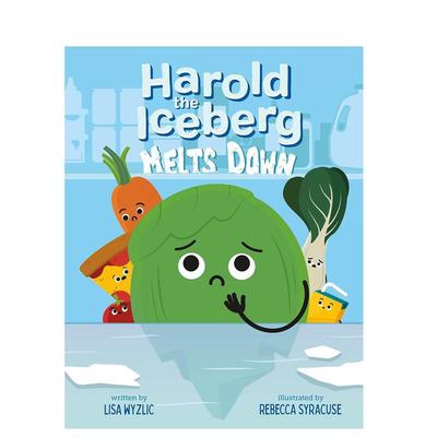 【预售】冰山融化的哈罗德英文儿童绘本人际关系进口原版书精装Harold The Iceberg Melts DownWyzlic  LisaFEIWEL & FRIENDS