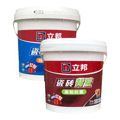 立邦背胶大砖上墙强力背涂胶桶装