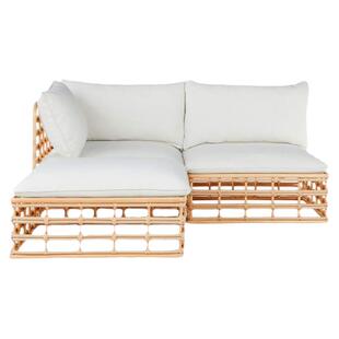 户外藤编沙发庭院露台阳台休闲露天花园民宿客厅防水室外竹沙发