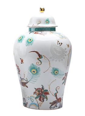 雨彤陶瓷新品将军罐仿古客厅