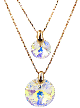 双层2020年新款夏季韩版锁骨链