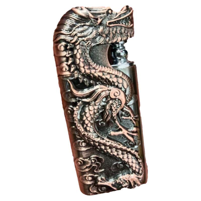 金属精美打火机双火焰便携送礼物