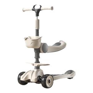 迈多米滑板车儿童1-3到6岁小孩男女宝宝新款三合一生日礼物玩具车