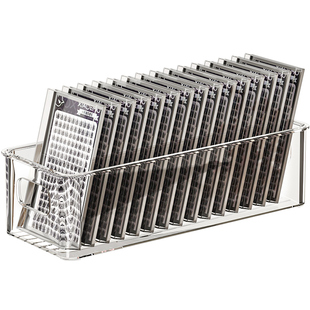 假睫毛收纳盒大容量工具整理美睫店专用放推车置物架透明美睫盒子