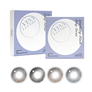 韩国NEO人生镜头半年抛美瞳2片水润高光提亮彩色隐形眼镜黄昏交响