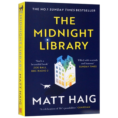 午夜的图书馆 英文原版 The Midnight Library 深夜图书馆 马特海格 Haig Matt 平装 英文版文学小说 进口英语书籍