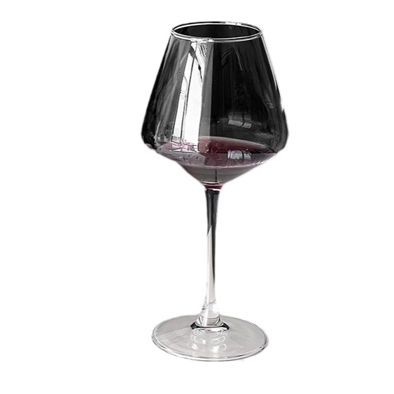 欧式ins轻奢大肚红酒杯水晶玻璃高脚杯葡萄酒杯大号勃艮第红酒杯