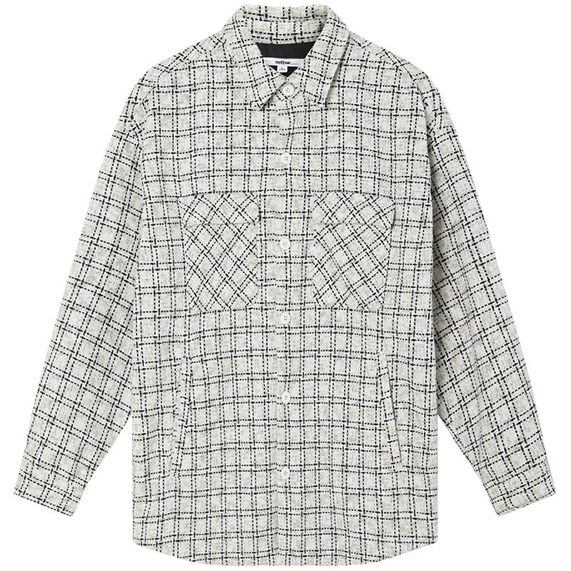 美特斯邦威连帽宽松2023夹克