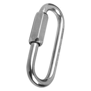 岜哈不锈钢梅陇锁o型户外攀岩主锁挂钩专业登山卡扣挂片锁扣主锁