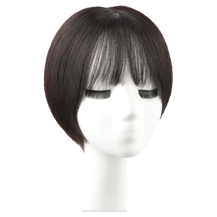 天空树假发女新款时尚全头套式真发真人发丝自然短发波波头假发套