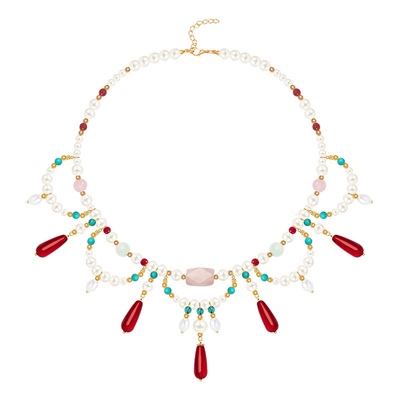 仙气流苏汉服百搭软璎珞格格间