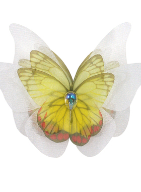 10厘米立体大蝴蝶森系薄纱指环花戒指女仙气国潮旗袍舞蹈跳舞表演