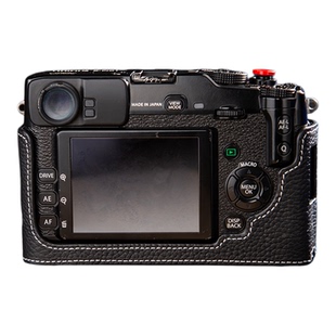 真皮富士XPRO1皮套 相机包底座保护壳xpro1保护套头层牛皮手工