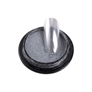 网红抖音魔镜粉美甲饰品水波纹镜面粉超细电镀金属指甲油胶钛金粉