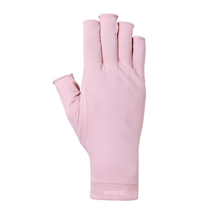 AMDMG指甲光疗机照灯防烤黑紫外线冰丝露指手套美甲店专用小工具