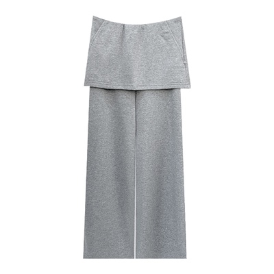 T-PLATFORM早春垂感屁帘休闲裤