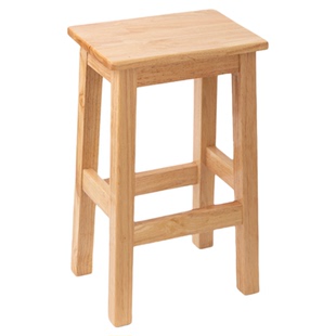 实木长方凳加粗加固凳橡木凳学校培训机构小吃店实木高凳家用木凳