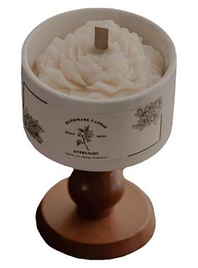 山茶花香薰蜡烛礼盒生日礼送女生
