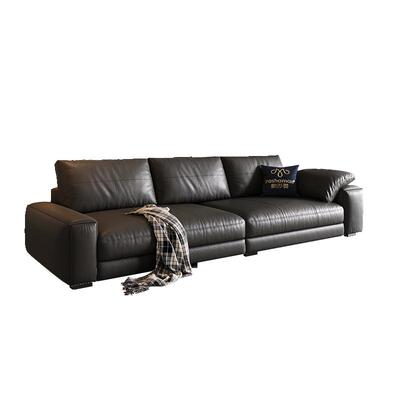 帕沙曼意式极简头层牛皮豆腐块