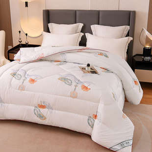 四季 秋冬被可机洗 通用被子丝棉被芯春秋空调薄被宿舍单人被褥夏季