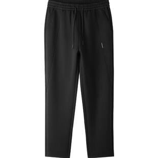 HLA海澜之家POWER YOUNG加厚卫裤秋冬季新款保暖休闲长裤子男士