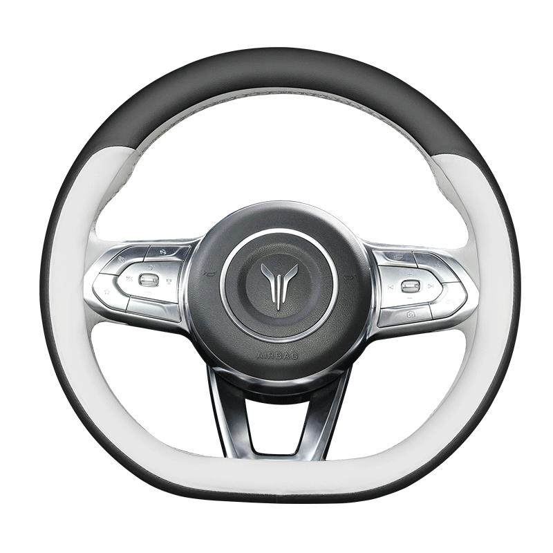 适用岚图梦想家方向盘套FREE追光纳帕皮汽车把套四季通用吸汗冬季