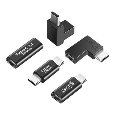 type-c公对公转接头公对母数据线双母type c接口母对母usb3.1充电耳机PD手机gen2全功能双向4k投屏视频雷电3