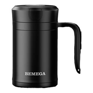英国Bemega纯银保温杯男款大容量999银内胆正品办公室泡茶水杯子